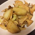 ヴィーナスけい's cooksnap of when they made じゃが芋、エリンギ、葱のマヨ醤油炒め.