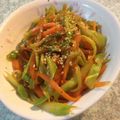 Yooboo's cooksnap of when they made ブロッコリーの茎で常備菜！キンピラ♪.