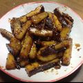 クッキングお〜ちゃん's cooksnap of when they made さつまいものきんぴら♪.