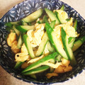 ♡Fuwari♡'s cooksnap of when they made 簡単！きゅうりの生姜炒め.