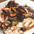 papikun's cooksnap of when they made ☆ひじきと豚肉のマリネ☆.