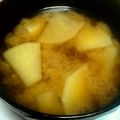 クックTZ9J0I☆'s cooksnap of when they made 簡単☆大根ダケの味噌汁.