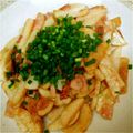 あんこあずき！'s cooksnap of when they made 長いものベーコン炒め.