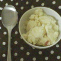 noｂi*co's cooksnap of when they made 簡単おいしい～❤りんごのアイス♪.