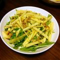 こゆきたけ's cooksnap of when they made クルミが合います★水菜とりんごのサラダ.