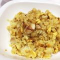 nonmyu's cooksnap of when they made ノルウェー塩サバそぼろ入り・カレー炒飯.