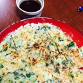 ラビアンヌあいこ's cooksnap of when they made リメイクレシピ：そうめんのもちもちチヂミ.