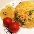 ちゃんかめちゃん's cooksnap of when they made 簡単☆鮭の濃く旨パラパラチャーハン.