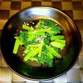 にくとぽぽママ's cooksnap of when they made 栄養満点！小松菜のおひたし.
