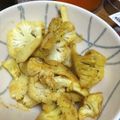 ゆんわんこ's cooksnap of when they made カリフラワーのカレー粉炒め　.
