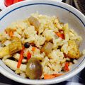 腹12分目's cooksnap of when they made ☆絶品☆ごま油香るきのこの炊き込みご飯♪.