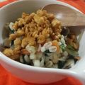 もも1107's cooksnap of when they made ★豆腐そぼろでビビンバ風押麦サラダ★.
