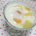秘密のゆり's cooksnap of when they made ヘルシー☆フルーツヨーグルト.