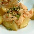 ゆなれなっち's cooksnap of when they made 明太子＆サワークリームでパーティ料理♪.