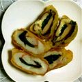 ma___111's cooksnap of when they made しいたけ大葉チーズ挟み天ぷら＊おつまみ.