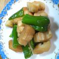 あるくる's cooksnap of when they made 簡単ベジおかず☆ピーマンとお麩の醤油炒め.