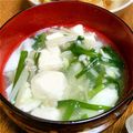 はしやすめ1号's cooksnap of when they made ニラ、えのき、豆腐の中華スープ.