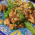 食道楽ing's cooksnap of when they made 豚小間肉とピーマンのピリ辛炒め.
