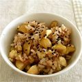 まなちぇ's cooksnap of when they made ほっくり☆栗ごはん♪.