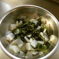 roseclover's cooksnap of when they made こんにゃくとわかめの辛子酢味噌和え♪.