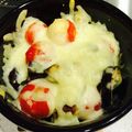 はるこharuko's cooksnap of when they made とろ〜り、ナスとトマトの味噌チーズ焼き.