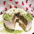 もっひ〜's cooksnap of when they made お抹茶ケーキwithホワイトチョコ.