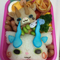心花のちゃーちゃん's cooksnap of when they made 妖怪☆コマさんとこまじろうのキャラ弁☆.