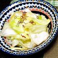 michygel's cooksnap of when they made 簡単5分！シャキシャキ塩キャベツ.