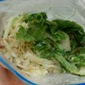 nyon125's cooksnap of when they made 余った白菜を冷凍保存.