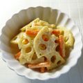 Satoco❋'s cooksnap of when they made ☆れんこんのゴママヨサラダ☆.
