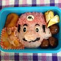 松潤ヒロキチ's cooksnap of when they made キャラ弁 簡単 マリオ.