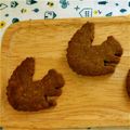 ブラックウルフ's cooksnap of when they made はったい粉と黒糖๑塩サブレ✿.