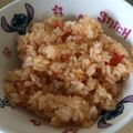 豆長女's cooksnap of when they made 簡単 トマトご飯 1合で プチトマトで.