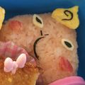 ＊＊桃華＊＊'s cooksnap of when they made 妖怪ウォッチ おならず者 キャラ弁 簡単.