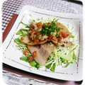 ＴＯＭＯＷＡＴ's cooksnap of when they made 塩トマトで旨味アップ☺豚の生姜焼き.