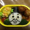 猫野ユミ's cooksnap of when they made 機関車トーマスのお弁当☆.