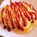 ポヴナ's cooksnap of when they made 王道☆愛されオムライス！ふあとろ卵.
