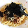 ☆SNOOPYさん☆'s cooksnap of when they made 簡単 昆布茶で和風パスタ.