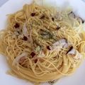 わがさん's cooksnap of when they made 玉ねぎとエリンギのパスタ.
