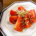 SP♪'s cooksnap of when they made 簡単☆冷やしトマトのじゃこ胡麻添え.