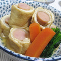 kaiko子's cooksnap of when they made ソーセージの信田巻き煮.