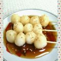 PINKamam's cooksnap of when they made W和果ごこちで☆ゆず香る♪みたらし団子.