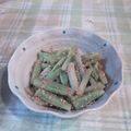 オレンジリング's cooksnap of when they made ◇節約◇　ブロッコリーの芯でごま和え.