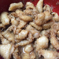 土曜日の料理人's cooksnap of when they made 捨てないで！簡単おつまみ♥鶏皮ポン酢.