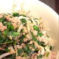 zyagagori's cooksnap of when they made 簡単☆節約☆もやしニラひき肉炒め.