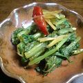 いなりねこ's cooksnap of when they made 大根の葉で☆簡単醤油漬け.