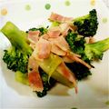 にゃんこtaro's cooksnap of when they made ブロッコリーとベーコンの炒めもの.