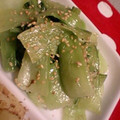 StardustCrusaders's cooksnap of when they made ちんげん菜のニンニク炒め.