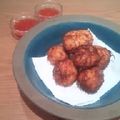 akamatka's cooksnap of when they made 栗！？レンコンのもっちりカリカリ揚げ.