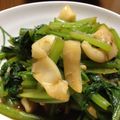 huto☆'s cooksnap of when they made 簡単☆イカと小松菜のオリーブオイル炒め.